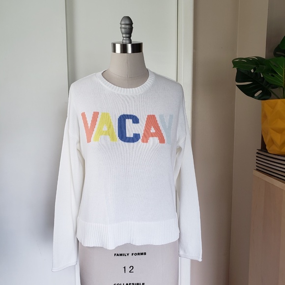 Vacay Premium Sweater Size Small NEW! - Picture 6 of 14